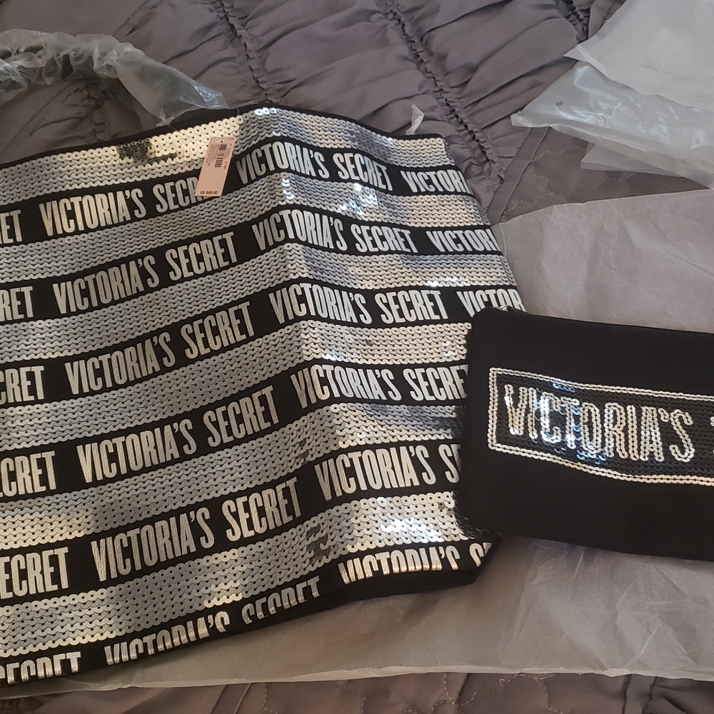 Victoria Secret Tote and pouch